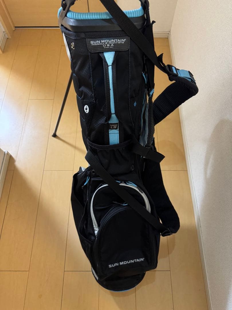 SUN MOUNTAIN 軽量キャディバッグ ブラック/ブルー