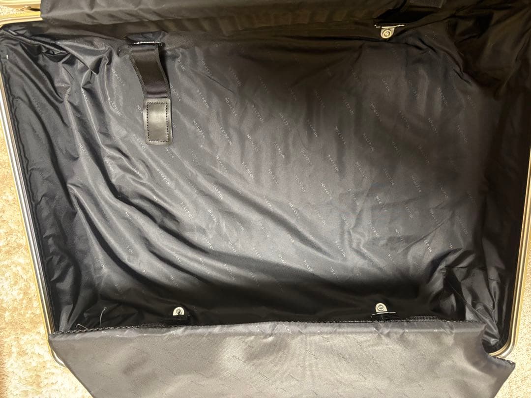 LANZZO VIKING アルミスーツケース 47L ゴールド 24inch