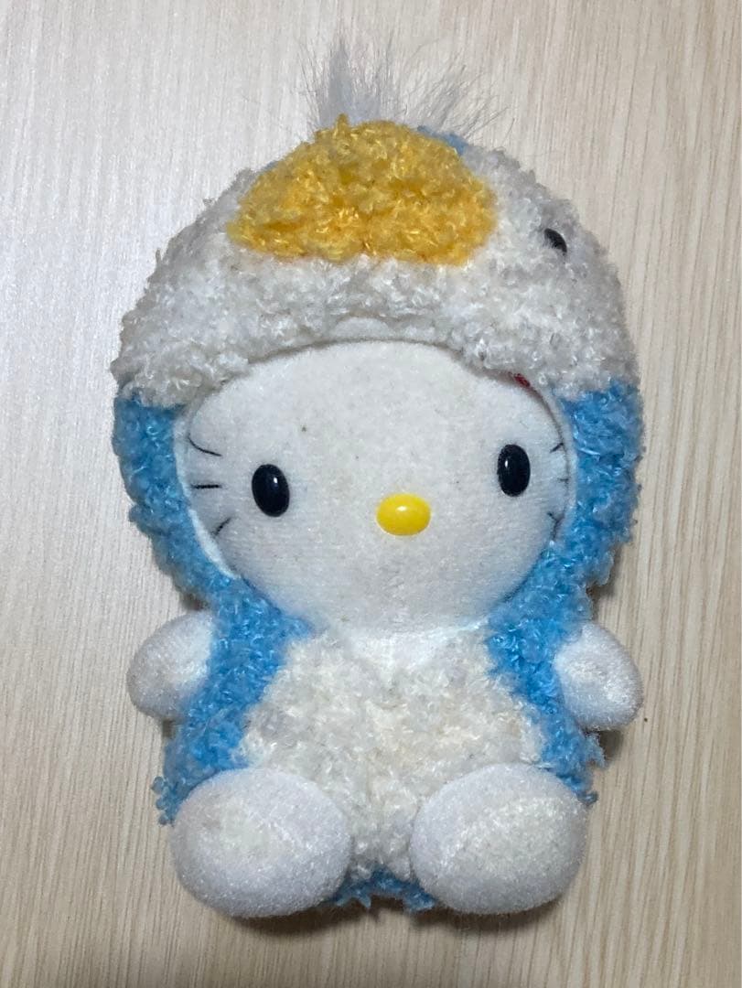ハローキティ ぬいぐるみ ペンギン　平成　レトロ　レア