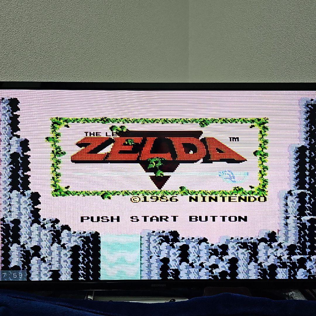 海外版 fc ゼルダの伝説&リンクの冒険