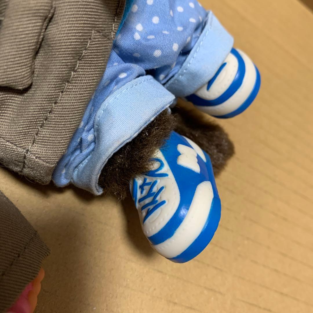 【希少】モンチッチ　男の子　ジャケット　UFO Tシャツ　水玉ズボン　シューズ