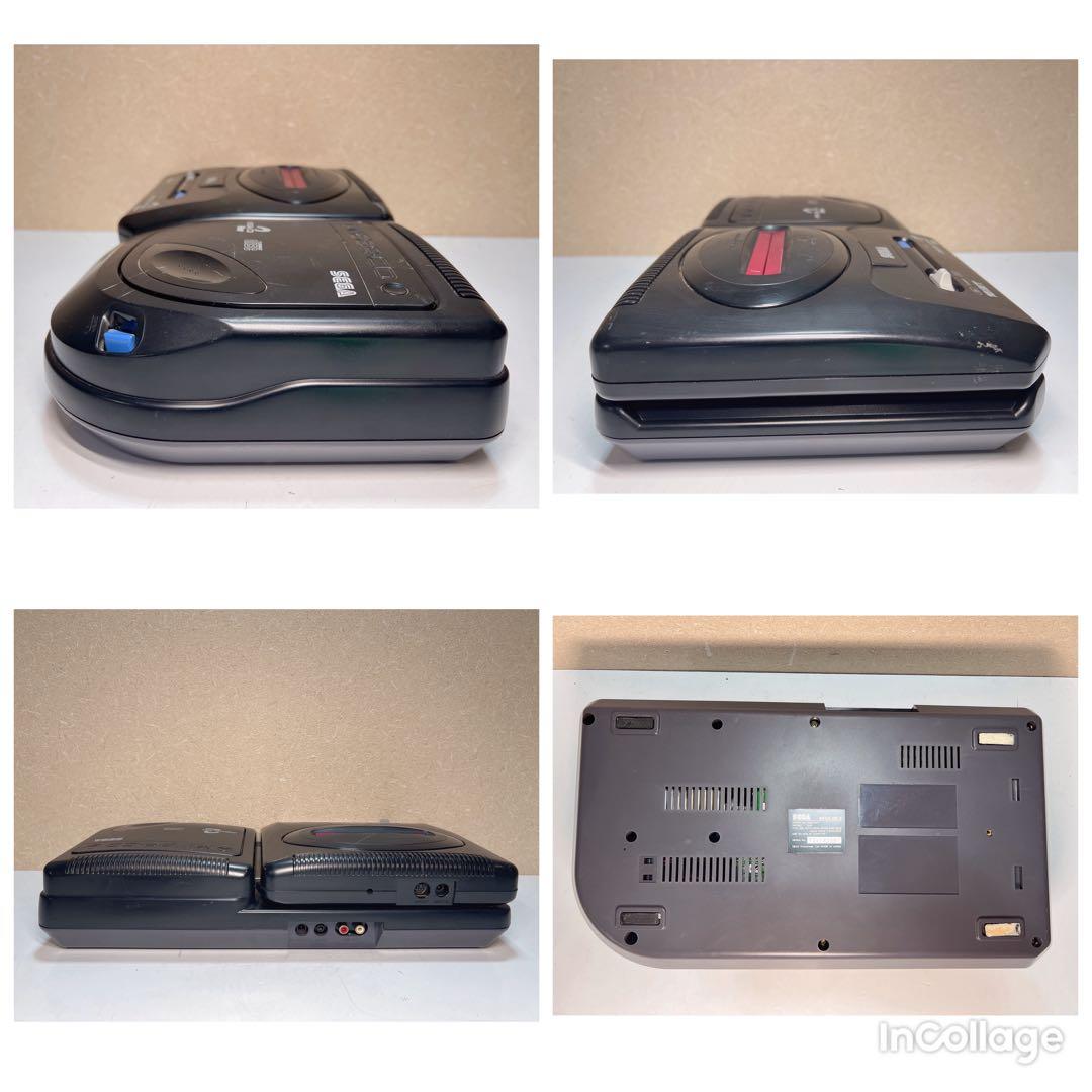 レトロなセガのゲーム機とアクセサリーのコレクション