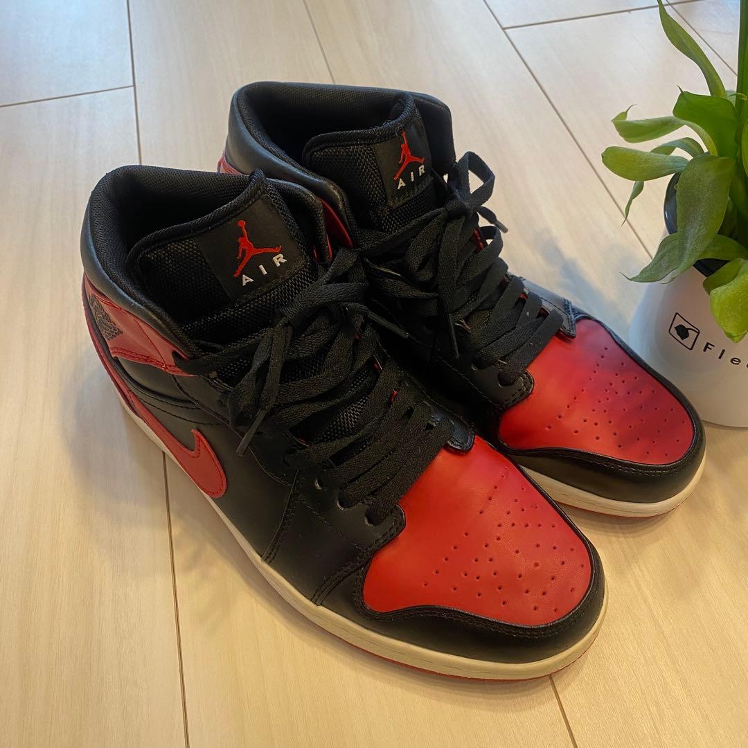 Nike Air Jordan 1 BK/RD ハイカット　US 11 29cm
