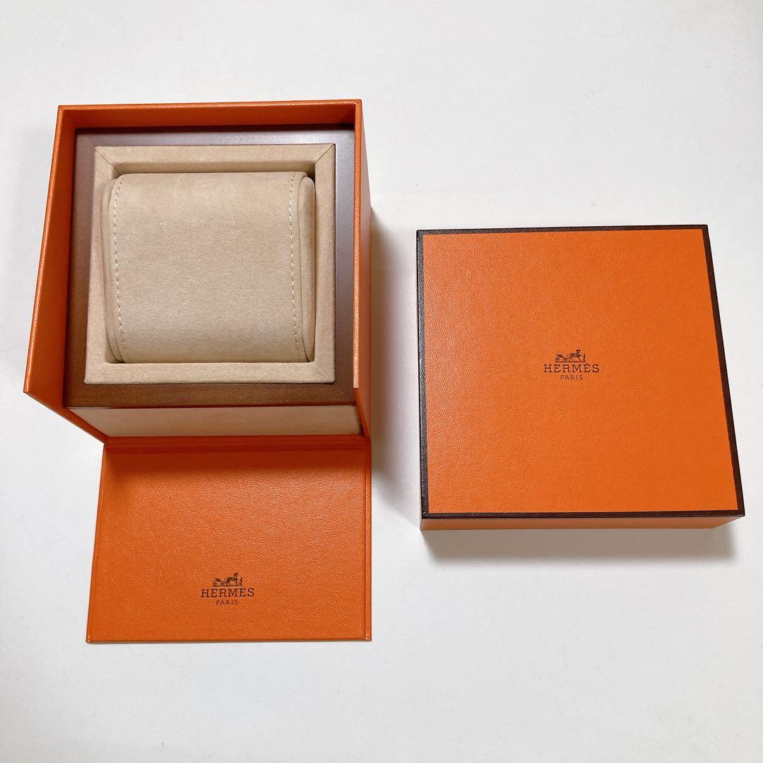 極美品　エルメス　腕時計　ケース　空箱　現行品　保証書　取扱説明書付き