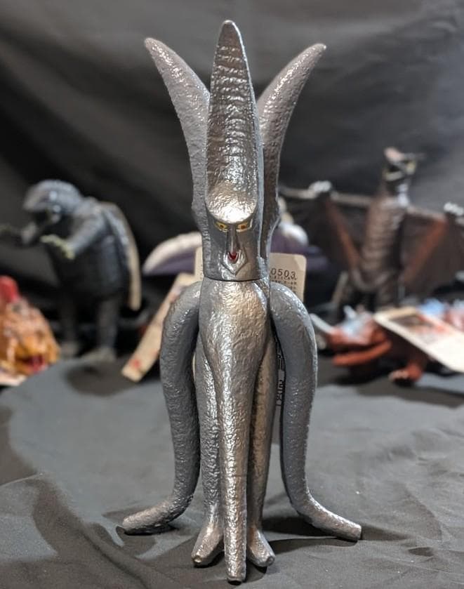 昭和ガメラ＆対戦怪獣（バンダイ）タグ付ソフビ コンプリート７体セット