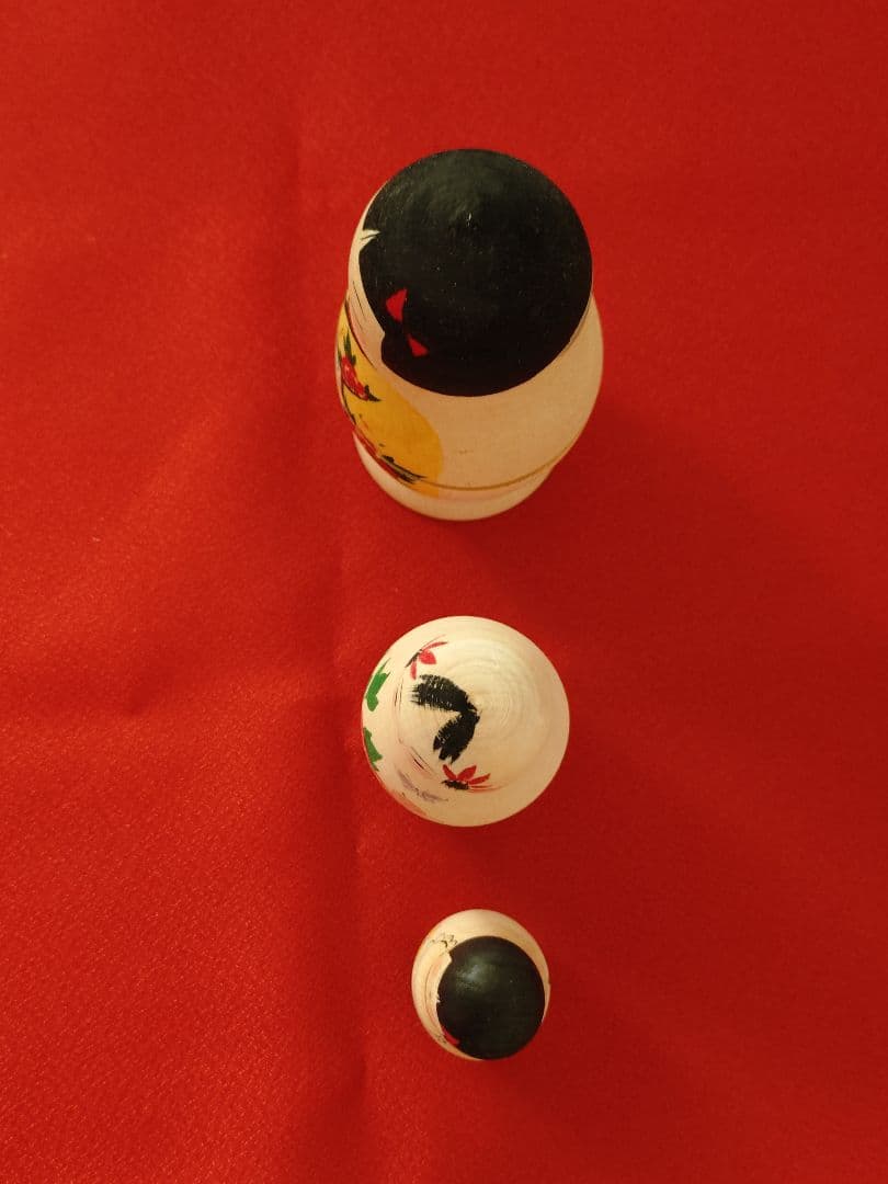 伝統こけし　本間直子工人　マトリョーシカこけし