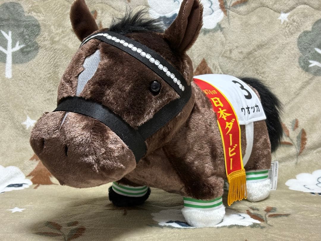 ウオッカ　ダイワスカーレット　サラブレッドコレクションふわふわBIGぬいぐるみ