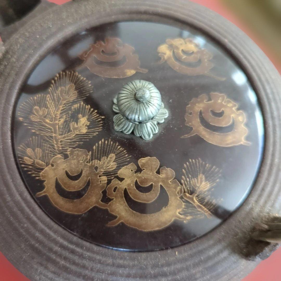 lucia　骨董 銚子 酒器 鉄 器 ＆　小鉢宝船　5つ