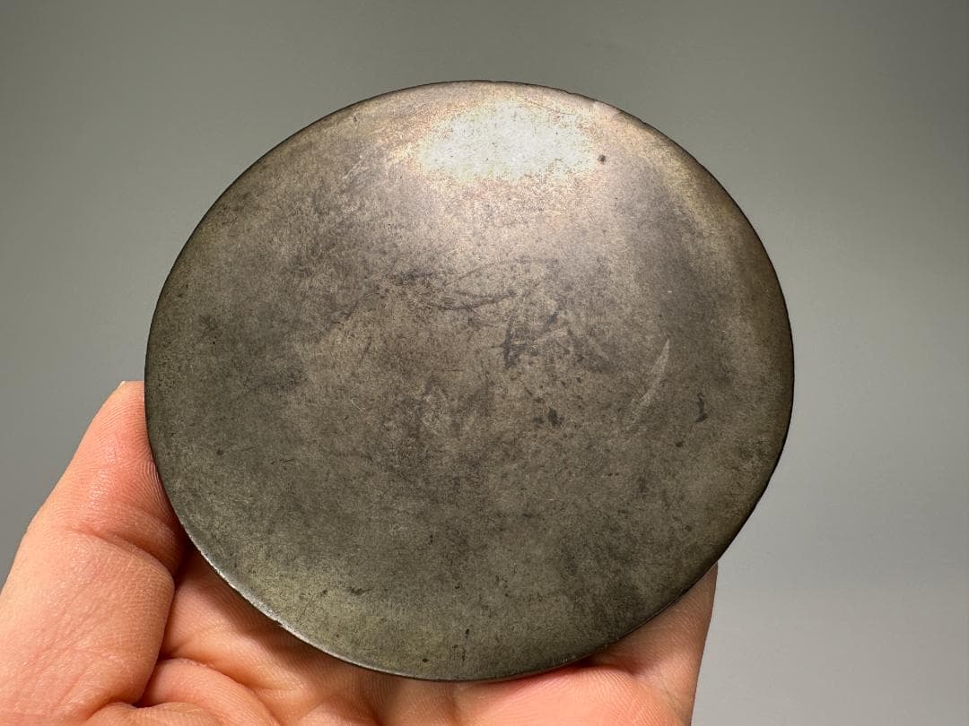 中国美術　唐時代　海獣葡萄文銅鏡　古鏡　時代物　古物保証　旧蔵出し