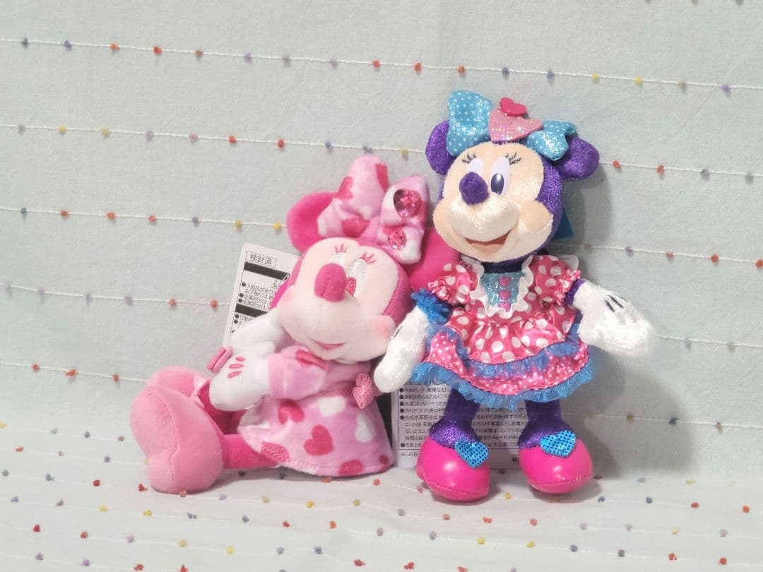 ピンク ミニー ぬいぐるみバッジ 東京ディズニーリゾート