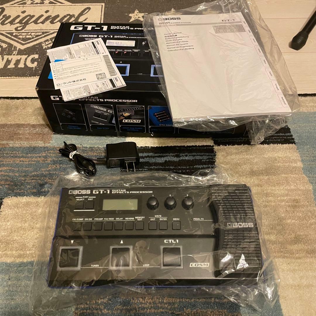 BOSS GT-1 社外アダプター付き