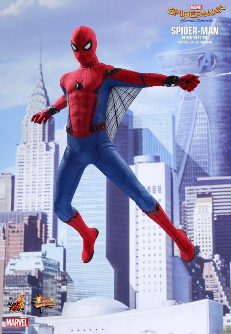 未開封ホットトイズスパイダーマンホームカミング1/6