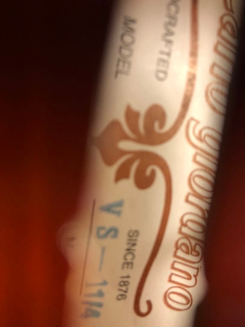 【駒&魂柱調整済】カルロジョルダーノ分数バイオリン VS-1 1/4