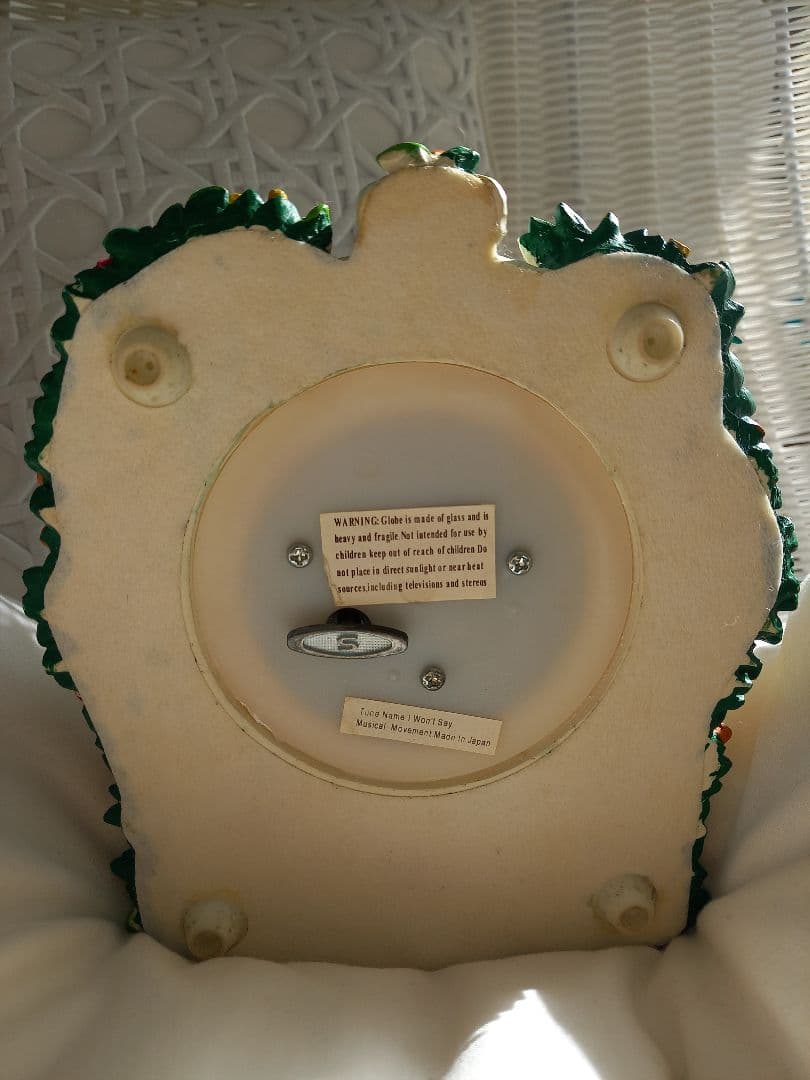 ヘラクレス メガラ メグ I won't say オルゴール スノーグローブ