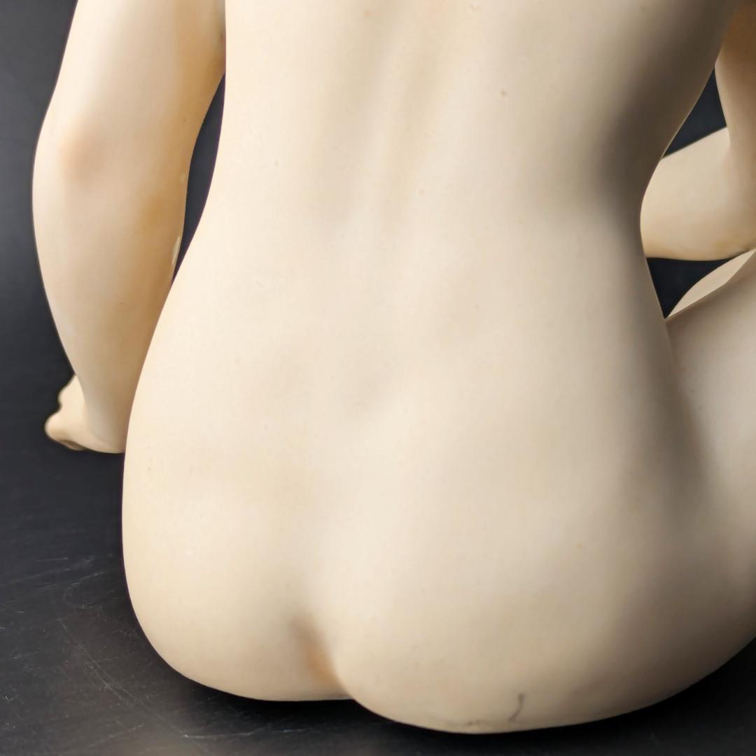 東ドイツ Wallendorf マット裸婦像 ヌード 18cm ヴィンテージ美品