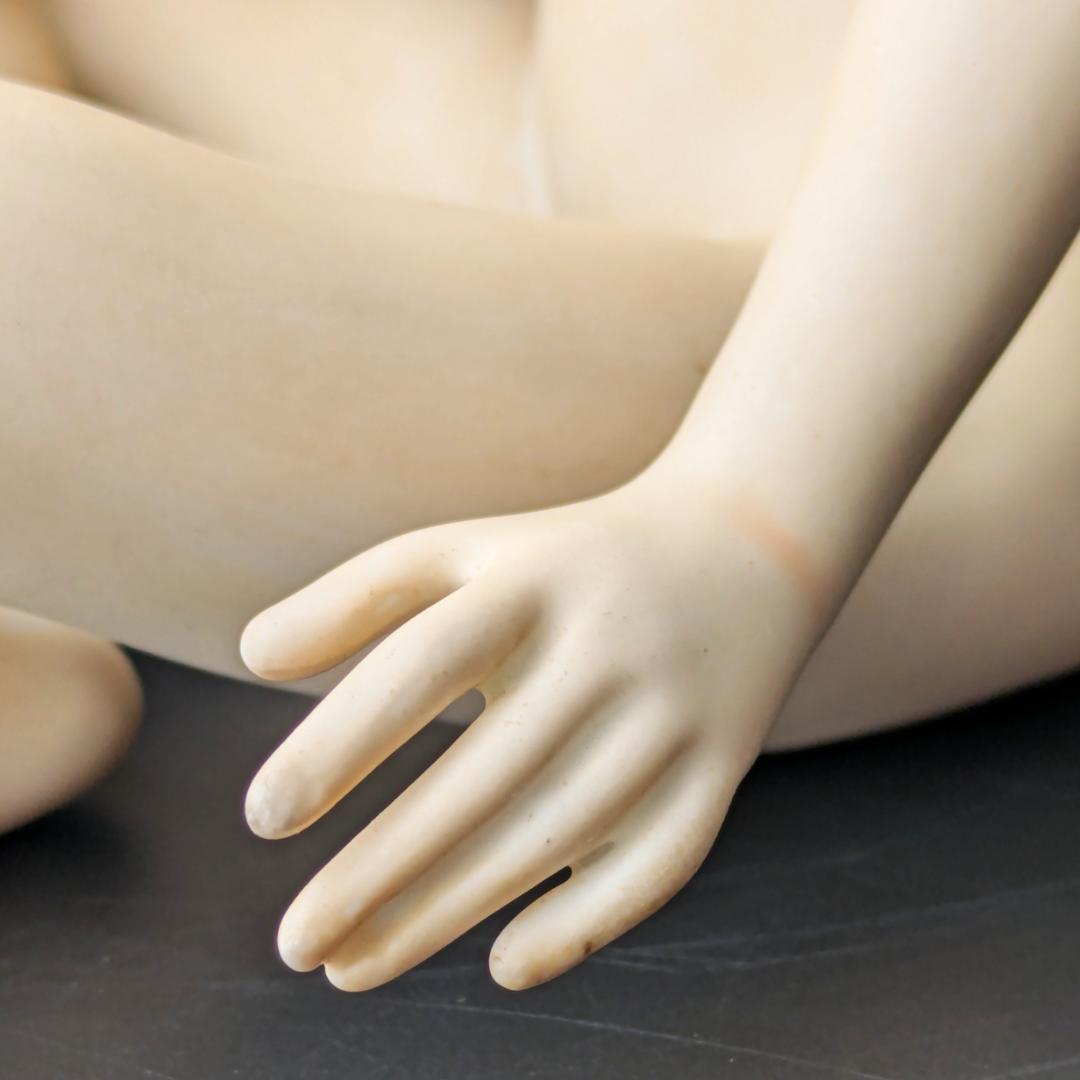 東ドイツ Wallendorf マット裸婦像 ヌード 18cm ヴィンテージ美品