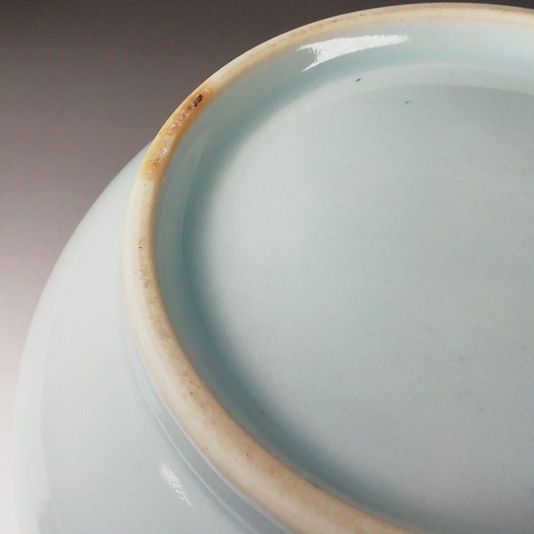 Ｔ６７４　水指　『白磁花水指』『宝林　趙誠主 造』　共箱　茶道具