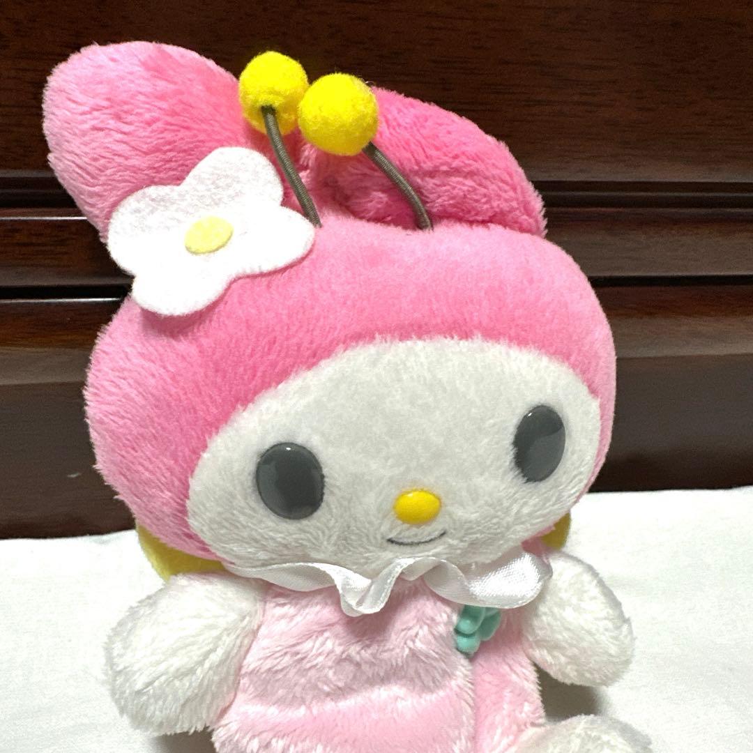 希少品　サンリオ　マイメロディ　平成レトロ　キグルミ　蝶　2008年　ぬいぐるみ