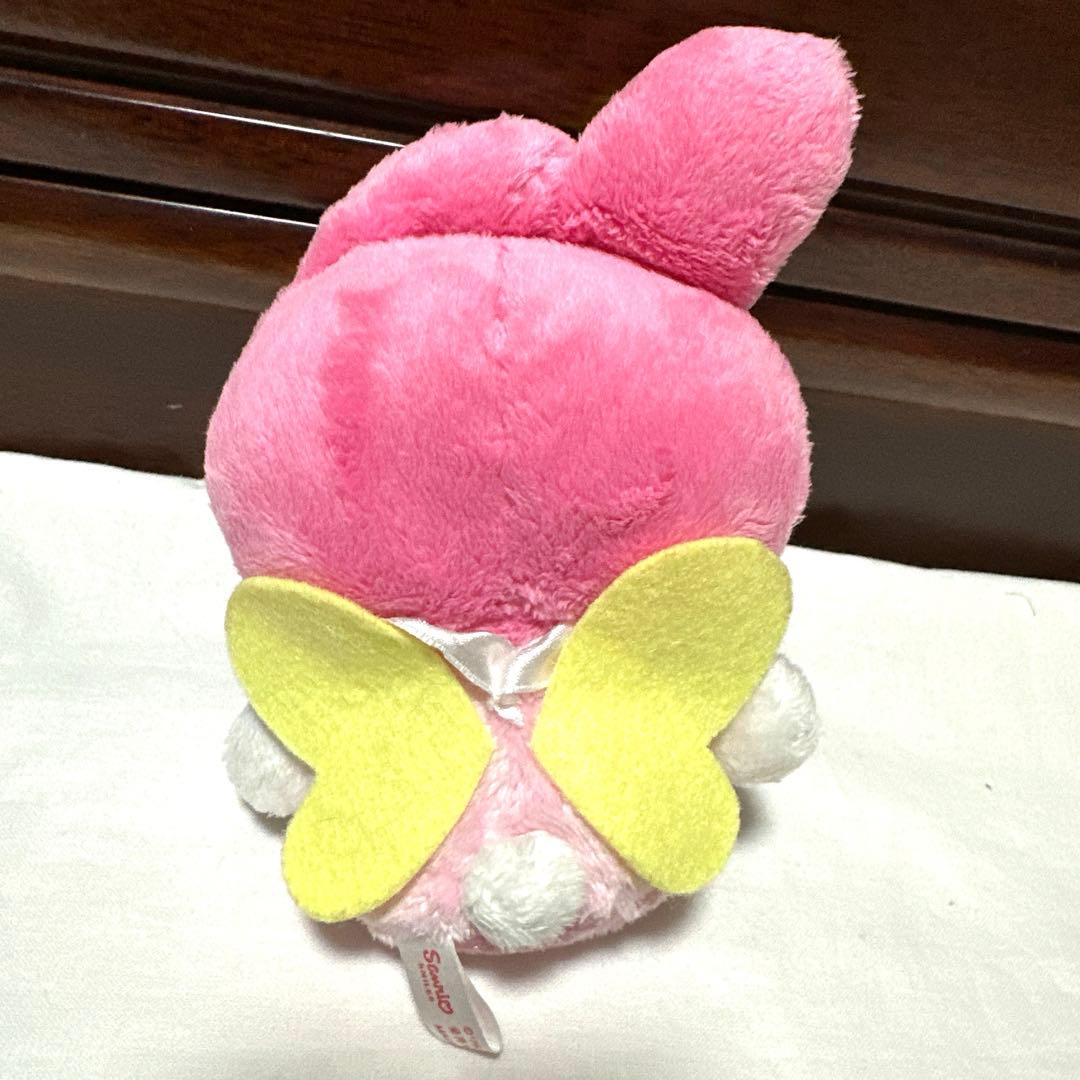 希少品　サンリオ　マイメロディ　平成レトロ　キグルミ　蝶　2008年　ぬいぐるみ