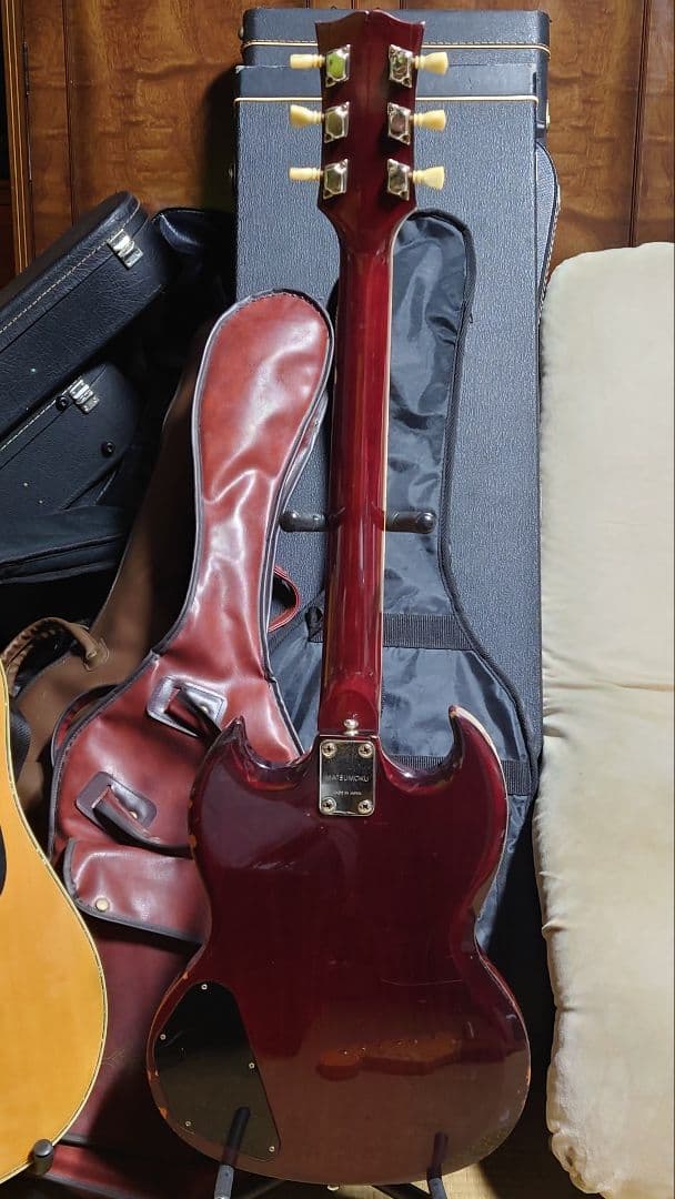 Greco SGタイプ 70年代 マツモク 日本製 社外ソフトケース付き