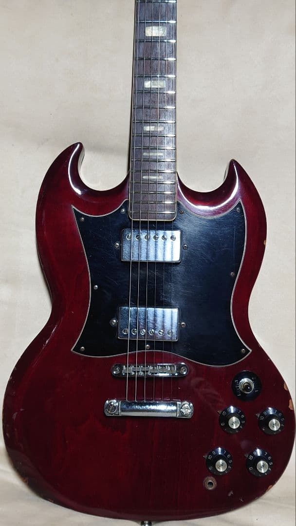 Greco SGタイプ 70年代 マツモク 日本製 社外ソフトケース付き