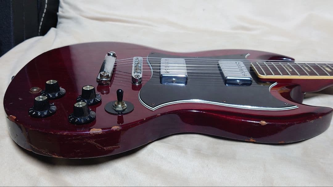 Greco SGタイプ 70年代 マツモク 日本製 社外ソフトケース付き