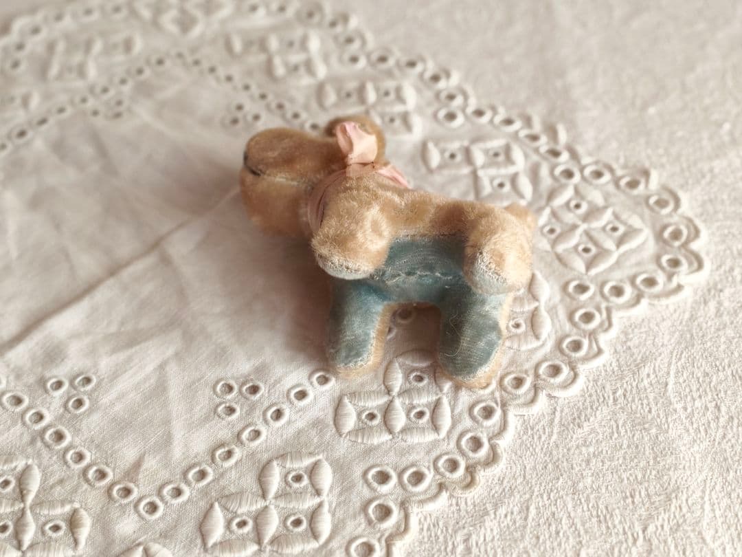 【Daisyさま】vintage teria ♡ 桃色ピンクりぼんの テリアさん