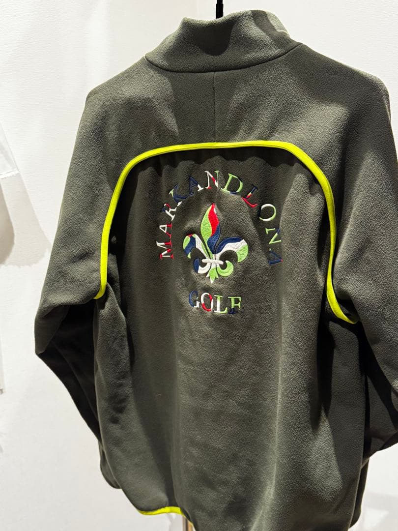 極美品！　MARK & LONA メンズフリース　カーキ　46サイズ