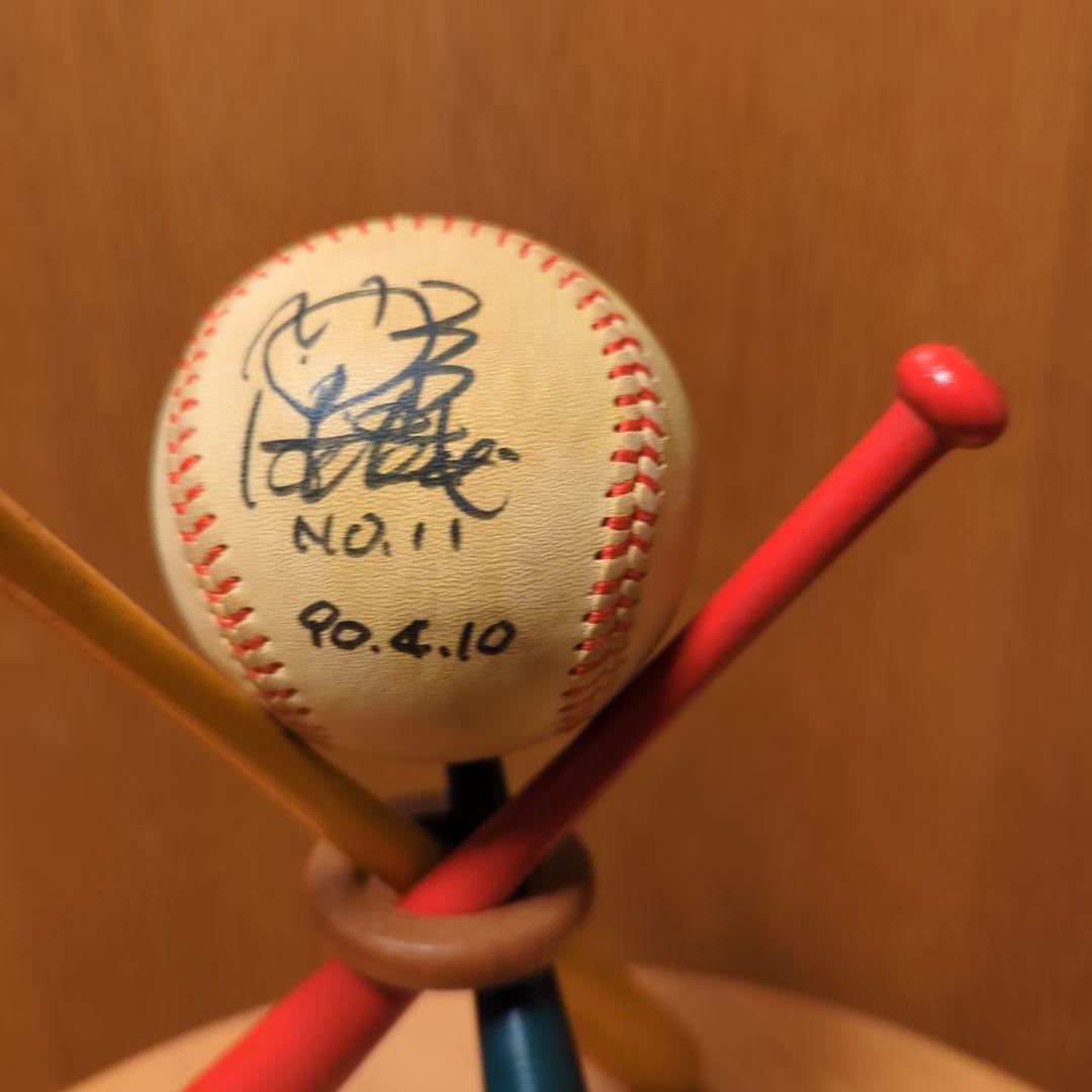 元近鉄バファローズ 野茂英雄選手直筆サインボール