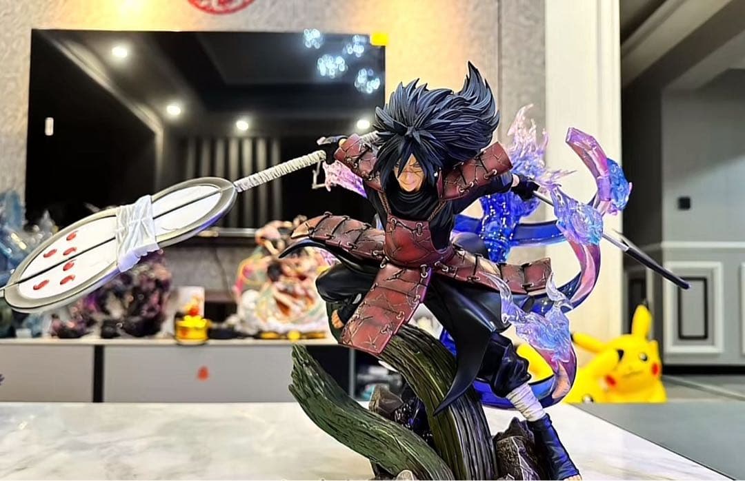 NARUTOナルト うちはマダラ ガレージキット ガレキ スタチュー②⑥