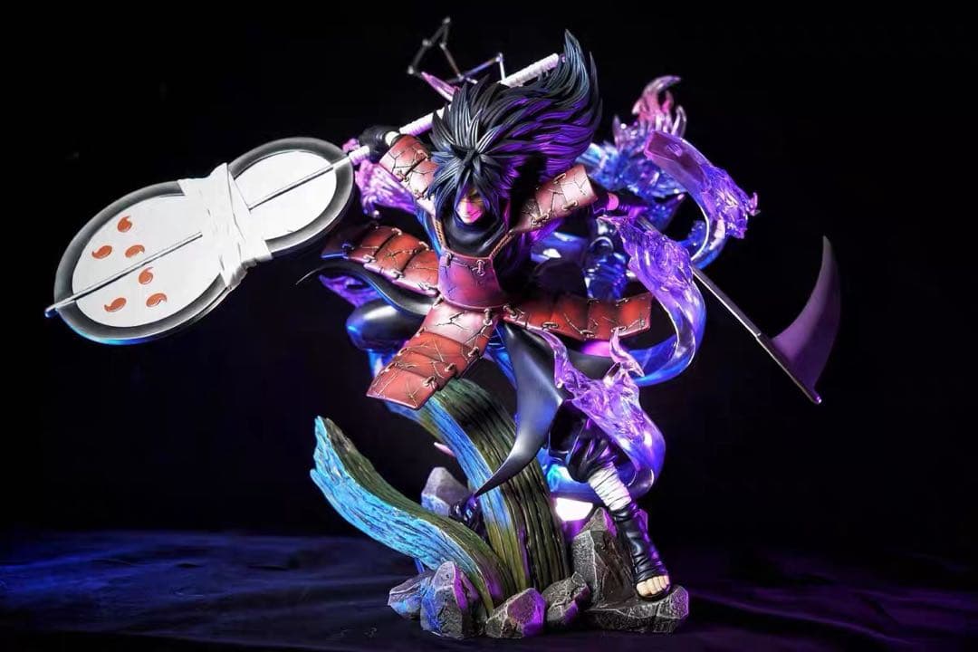 NARUTOナルト うちはマダラ ガレージキット ガレキ スタチュー②⑥