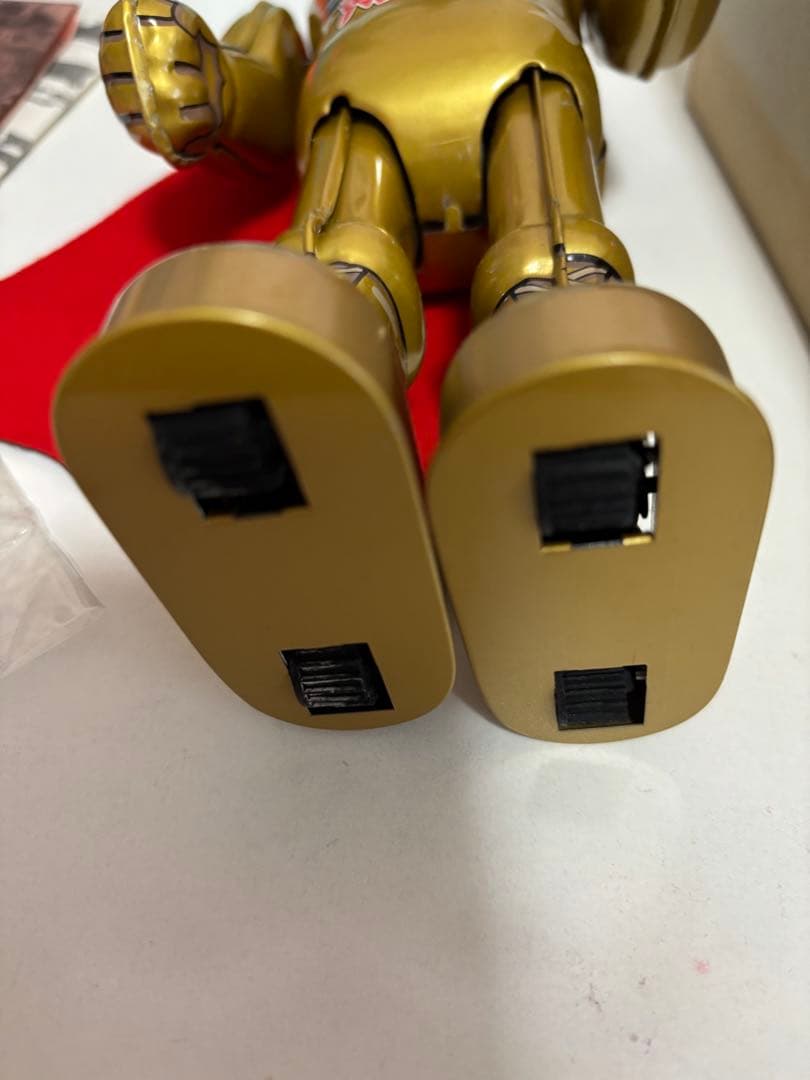 ビリケン商会　黄金バット　ブリキ　歩行　昭和レトロ　日本製　ゼンマイ歩行