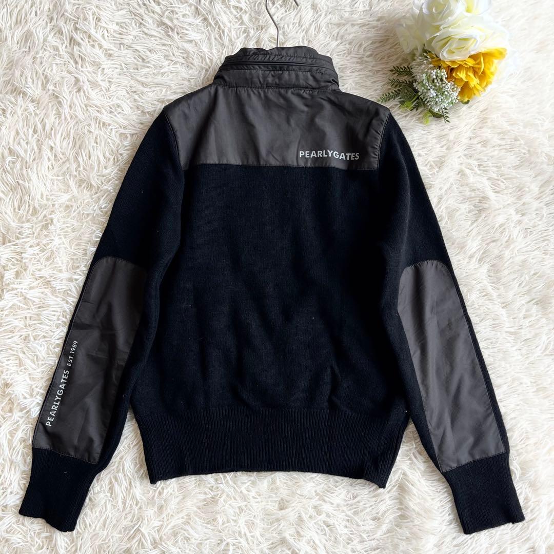 Etsu⭐︎パーリーゲイツ ブルゾン ジャケット フード付き ブラック