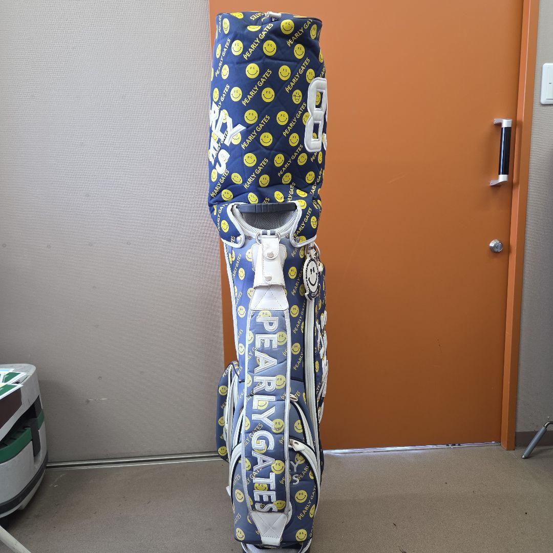 PEARLY GATES ゴルフバッグ スマイリーフェイス