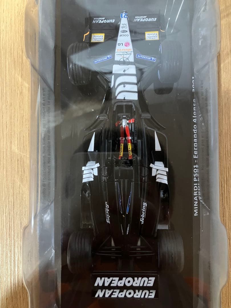 日本未発売　ビッグスケールF1コレクション　ミナルディ　アロンソ　2001年
