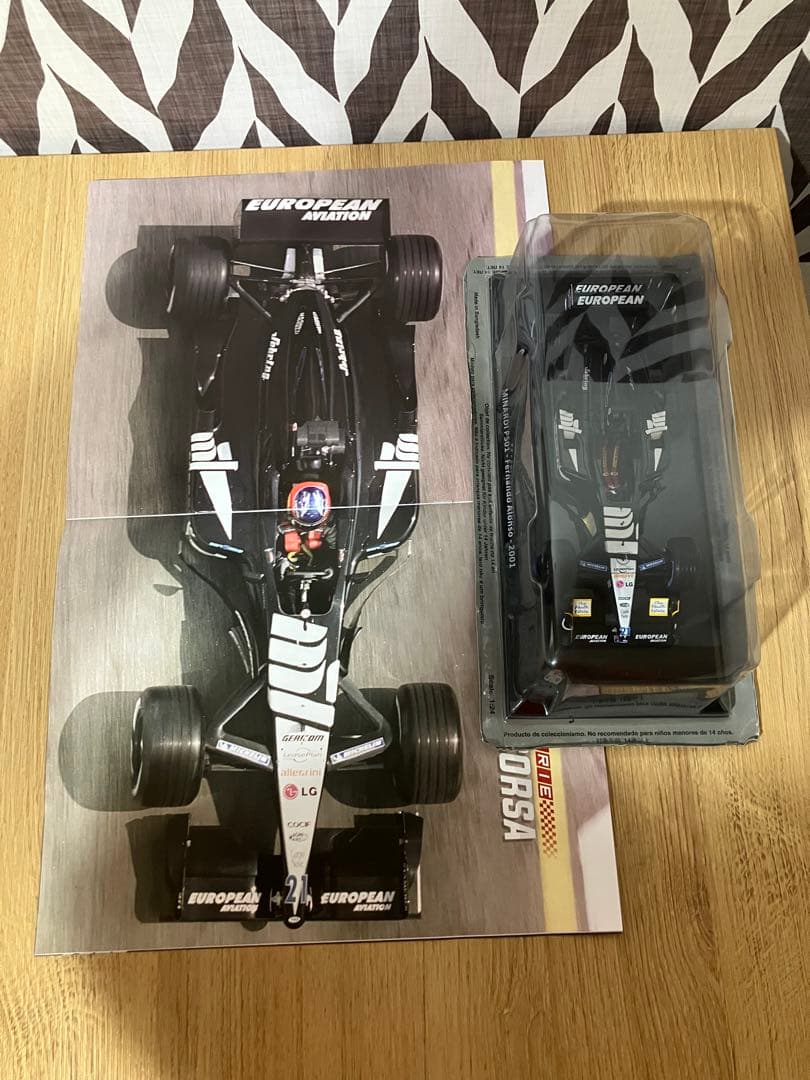 日本未発売　ビッグスケールF1コレクション　ミナルディ　アロンソ　2001年