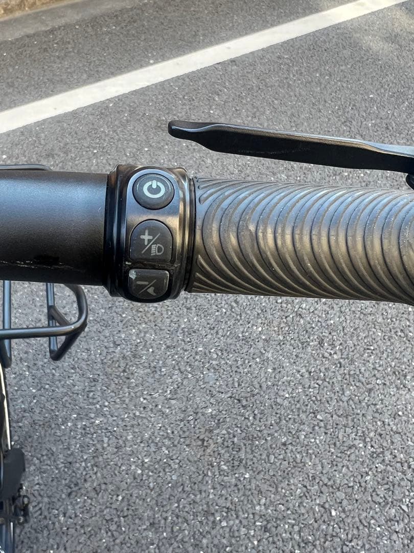 走行167キロ美品HONBIKE 電動アシスト自転車 前カゴ付