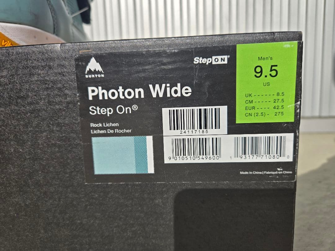 バートン　フォトン ステップオン　ワイド　Size27.5cm
