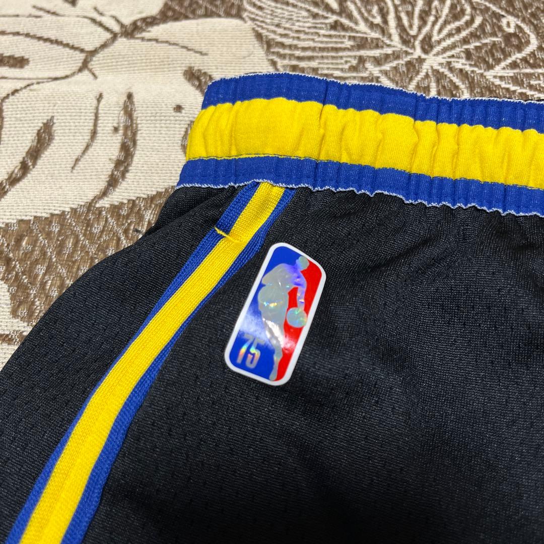 NIKE(ナイキ)NBAウォリアーズ　75周年　スウィングマンショーツ　バスパン