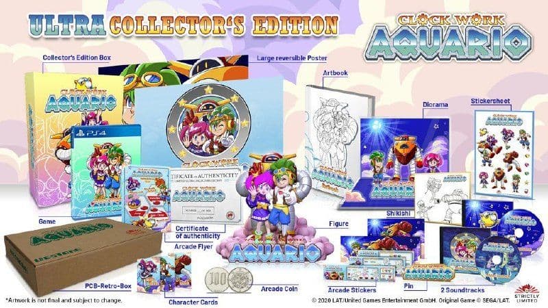PS4版 時計じかけのアクワリオ ウルトラコレクターズエディション 輸入版