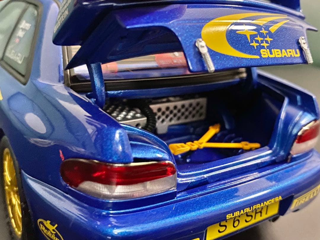 ★絶版！1/18 AUTOart スバル インプレッサSTI WRC￼￼￼99’