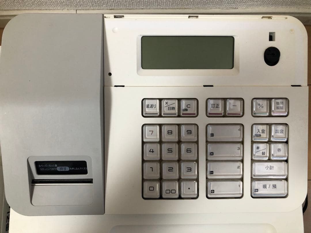 CASIO 電子レジスター　SE-G2-WE 店舗　業務用　※欠品箇所有り