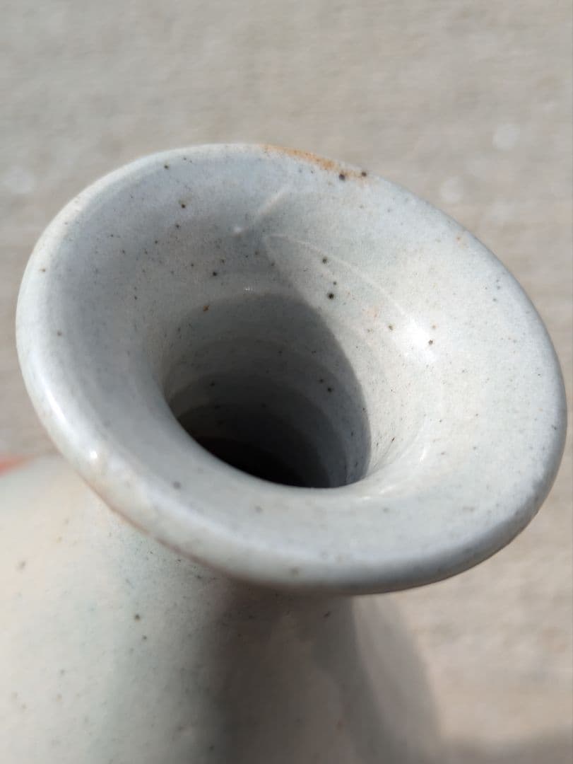 李朝　徳利　白磁　酒器　骨董　朝鮮美術　（粉引、堅手、初期伊万里）