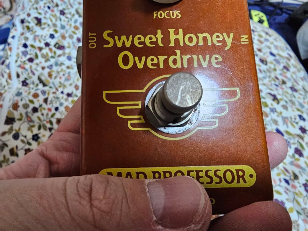 ギター mad professor sweet honey overdrive hw