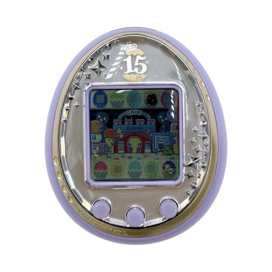 【動作確認済】 美品 たまごっちiDL 15周年アニバーサリーモデル パープル