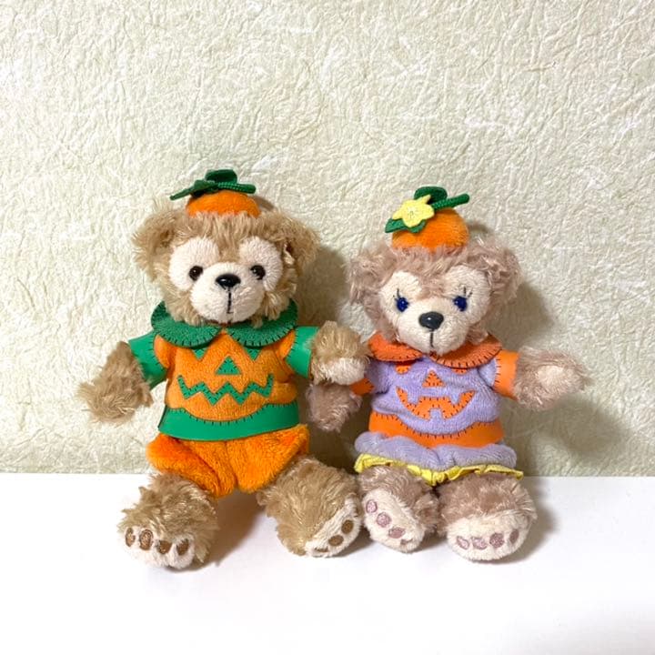 専用】ディズニー ハロウィン ダッフィー シェリーメイ ぬいぐるみ ストラップ