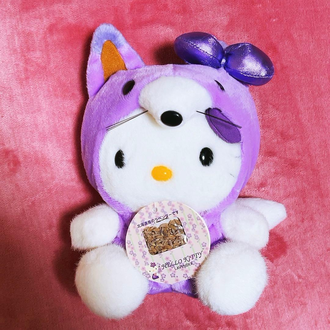 希少レア　ハローキティ　ご当地　北海道ラベンダー　カッパ　2001年製 サンリオ
