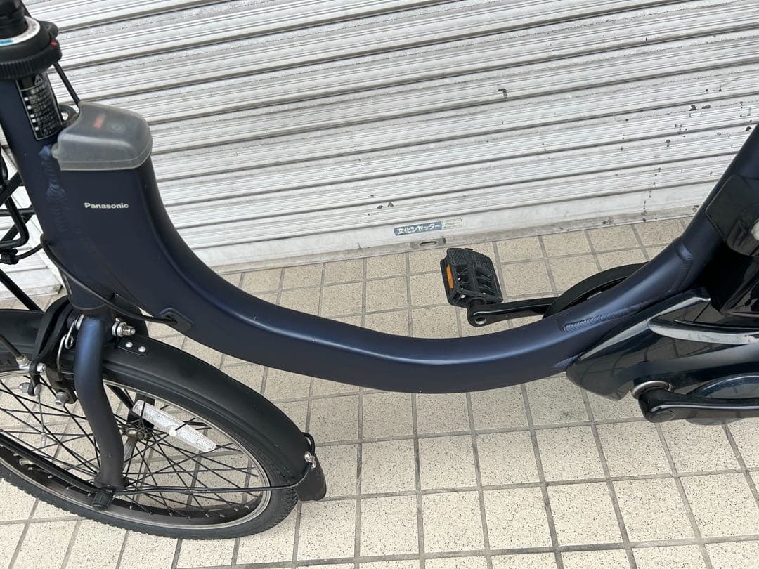 パナソニック電動アシスト 20インチ バッテリー8Ah 充電器あり 鍵2個付き