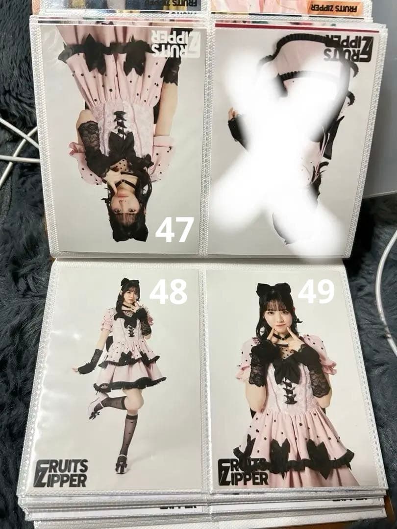 FRUITS ZIPPER ふるっぱー 鎮西寿々歌 生写真 ①