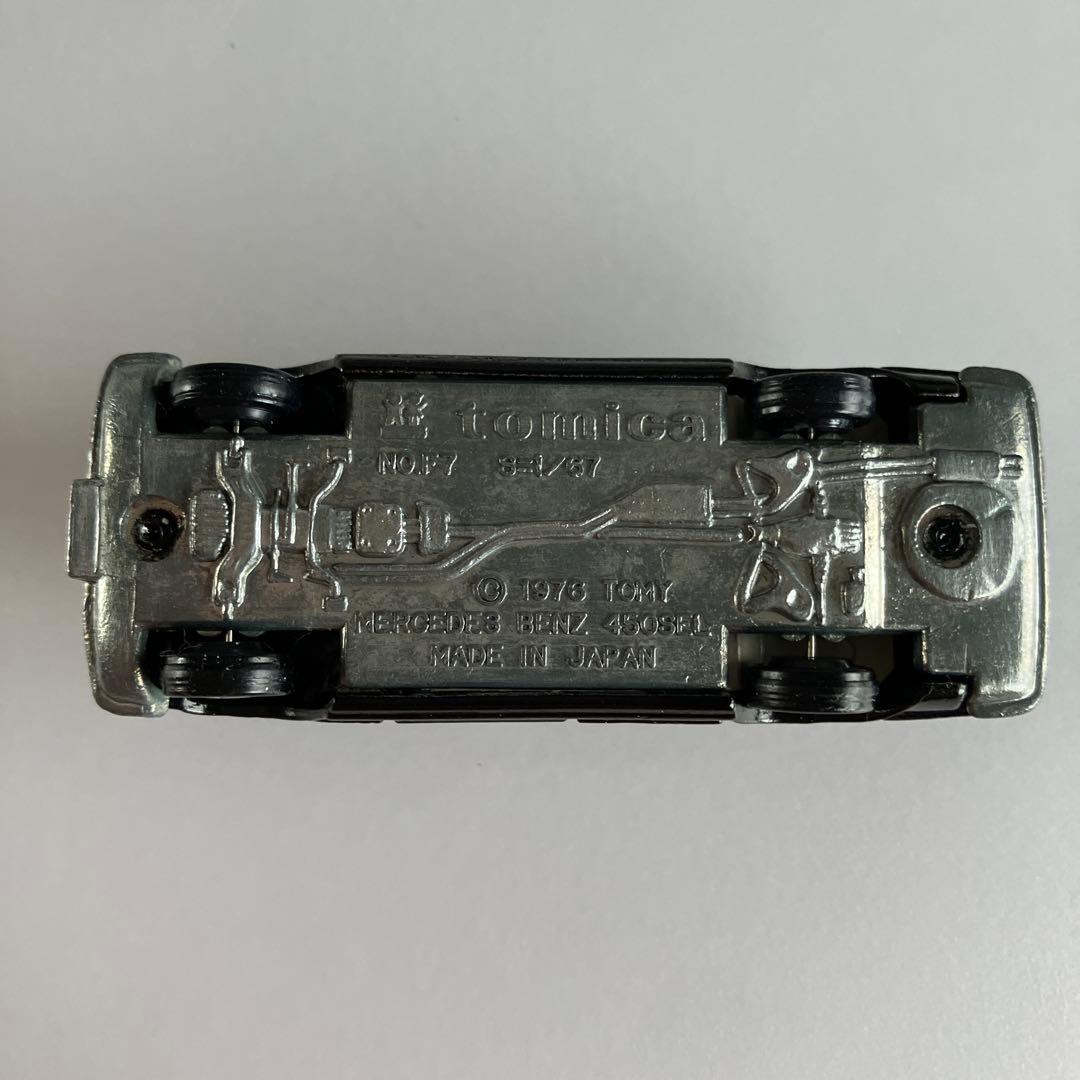 ■絶版》トミカNo.F7【日本製】メルセデス ベンツ 450SEL《高島屋特注》